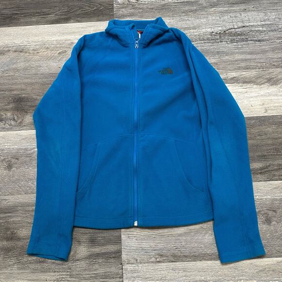 The North Face Jacket  Blue Womens M Full Zip Treadway Hybrid Future Fleece TNF - Picture 1 of 7